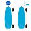 Pelican Sport Combo - 2 Solo Kids Kayaks With Paddles - Blue -Boating Shop Combo Solo Bleu Poignee TOP