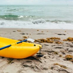 Pelican Sport Combo - 2 Solo Kids Kayaks With Paddles - Yellow/Blue -Boating Shop Combo Solo Jaune Bleu Poignee LS3