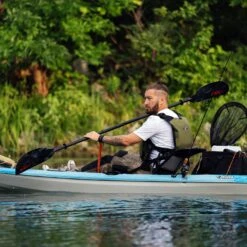 Pelican Sport Poseidon Angler Fishing Kayak Paddle 240 Cm (94.5") -Boating Shop PS1982 00 LS2