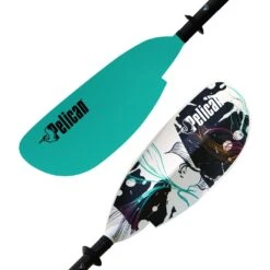 Pelican Sport Symbiosa Adjustable Kayak Paddle 230-240 Cm (90.5"-94.4") 14 Pelican Sport Symbiosa Adjustable Kayak Paddle 230-240 Cm (90.5"-94.4") -Boating Shop Symbiosa recreational kayak paddle 230 240 cm 90.5 94.4 turquoise graphic